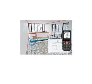 Medidor De Distancia Laser Digital 80m Lcd 6 Modos
