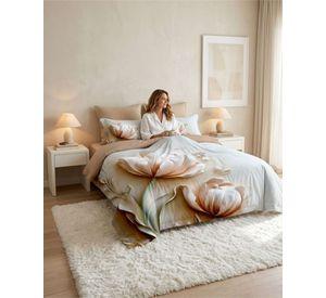 Quilt Cubrecamas Ligero Verano Efecto 5D 2Plaza 2P3