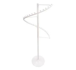 Perchero colgador Exhibidor Espiral Premium Color Blanco