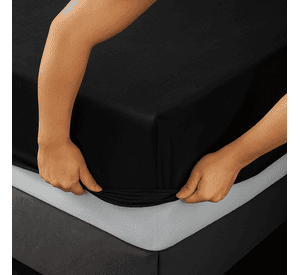 Set Sábanas King Lisas | 800 Hilos Calidad Hotelera Negro