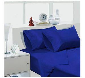 Sábana ArtHome - King - Azul -144 Hilos