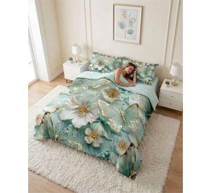 Quilt Cubrecamas Ligero Verano Efecto 5D 2Plaza 2P8