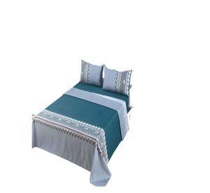 SET DE SABANAS 100% EXTRASUAVE 2 PLAZAS TURQUESA