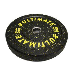 Disco Olímpico Bumper Premium 15 Kg