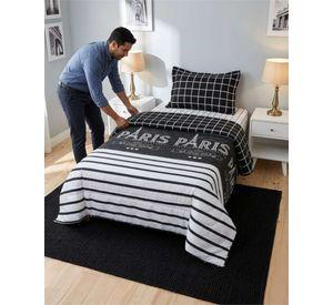 Cubrecama Quilt Verano Plaza Y Media Estampado Temática a10