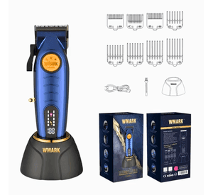 Cortadora WMARK Professional NG‑8060 – Potencia de 7500 RPM Azul