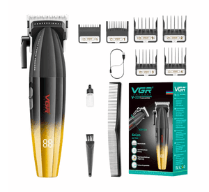 Máquina Cortapelo VGR003 Clipper Profesional 9000RPM Dorado