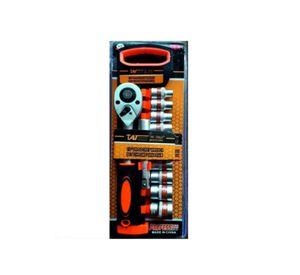 Kit Juego De Dados 12 En 1 Con Llave Profesional