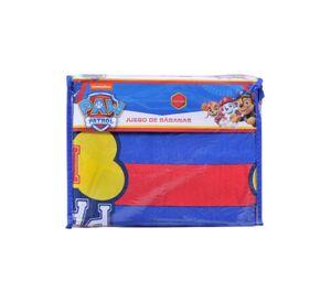 Juego De Sabanas 1.5 Plazas Microfibra Infantil Azul Paw Patrol