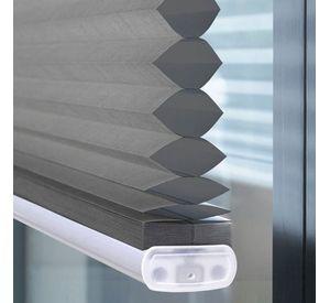 Cortina Honeycomb Termoacústica Gris 160x160cm
