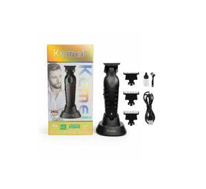 Kemei Desvelladora Cordless Trimmer Con Base Negra KM2299