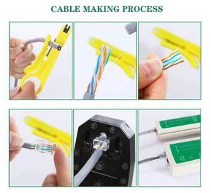 Kit Herramientas Para Redes Rj45 rj11 Crimpeadora mas Bolso