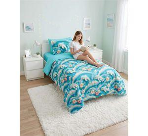 Quilt Cubrecamas Ligero Verano Efecto 5D Plaza y Media PM4