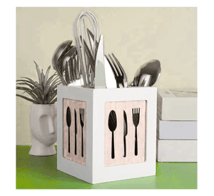 Organizador Utensilios Cocina Porta Cubiertos Porta Servicio