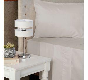 Jgo.Sábanas Polycotton 1.5 pl -144 hilos 3 piezas - Beige
