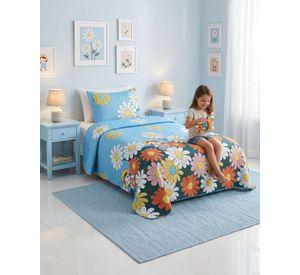 Cubrecama Quilt Verano Plaza Y Media Estampado Temática a6