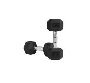 Set mancuernas hexagonales de 17,5kg Live Pro