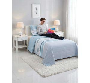 Cubrecama Quilt Verano Plaza Y Media Estampado Temática a9
