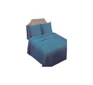 SABANAS 150 HILOS 2 PLAZA AZUL T01