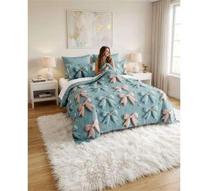 Quilt Cubrecamas Ligero Verano Efecto 5D 2Plaza 2P1