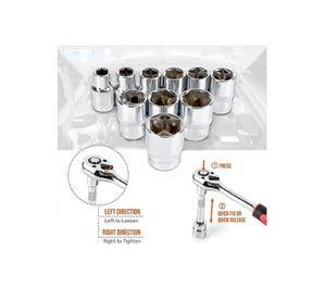 Kit Juego De Dados 12 En 1 Con Llave Profesional