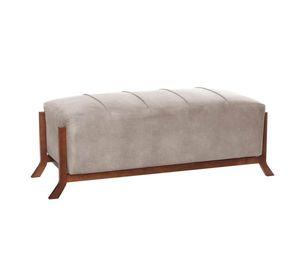 Banqueta Marsella Cuero Kentucky Gris
