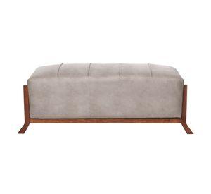 Banqueta Marsella  Cuero Kentucky Gris