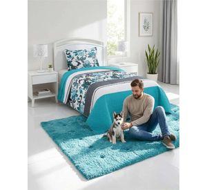 Cubrecama Quilt Verano Plaza Y Media Estampado Temática a13