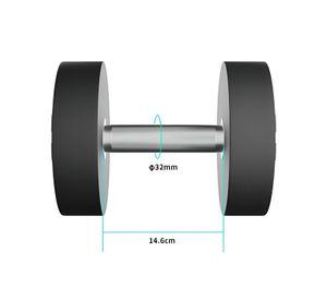 Mancuerna Redonda PU 25 KG