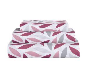 SABANA ANDES MICROFIBRA ESTAMPADA RAYA TURQUESA 1.5 PLAZA