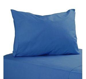 Sabana Lisa 1.5 Plazas 144 Hilos Azul Rey