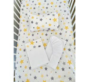 Set de sabana cuna colecho mas cobertor unisex