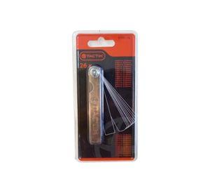 Feeler (galga) Tactix Milimetrico 26 Hojas 386126