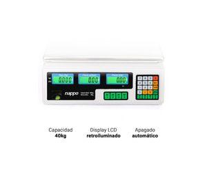 Balanza Electrónica Comercial de Precisión con Bandeja 40kg
