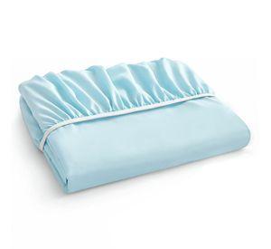 Sabanas Bajera Soft Ajustable 1800 Cama King Celeste