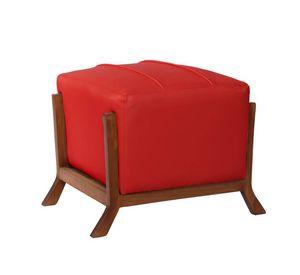 Pouf Marsella Pu Rojo