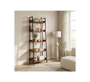 Biblioteca Estante Para Planta Repisa Moderna 160x50 Marrón
