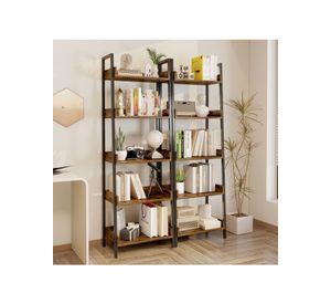Biblioteca Estante Para Planta Repisa Moderna 160x50 Marrón
