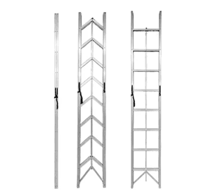 Escalera Plegable Aluminio 8 Escalones Tijera 150kg