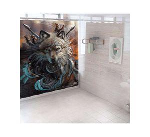 CORTINA DE BAÑO CON FORRO DE DUCHA 180 cm L8