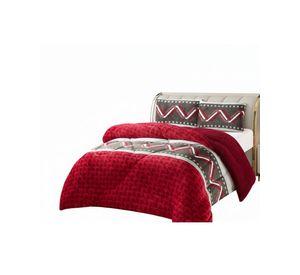 Cobertor Plush Con Chiporro 2 Plazas Extra Suave-Rojo TF