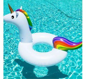 Inflable Piscina Anillo Natación Unicornio Niñas Rondon