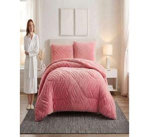 Cubrecama Chiporro Diseño Relieve Ondas King C3