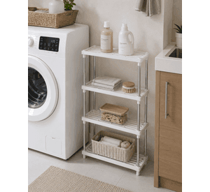 Repisa Organizador Logia 4 Niveles Plastico Metal 171