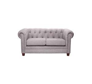 SOFA FLORENCIA 2C LINO GRIS CLARO