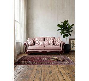 Sofa Catania 3 Cuerpos Clásico Tela Velvet