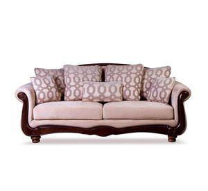 Sofa Catania 3 Cuerpos Clásico Tela Velvet