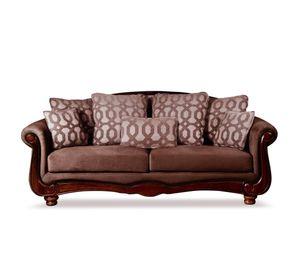 Sofa Catania 3 Cuerpos Clásico Tela Velvet