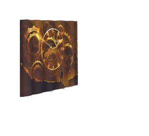 CORTINA PARA BAÑO CON FORRO DE DUCHA 180 cm L55