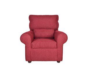 Sillon 1C Beron  Chenille  95x90x100 cm Burdeo
